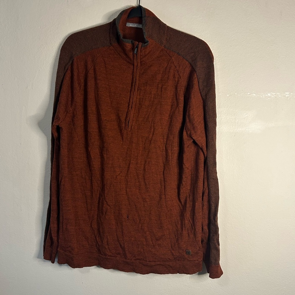 Smartwool Quarter Zip Merino Wool Under Layer